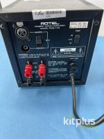 Rotel RMB-100 MOSFET Mono Amplifier, 125W into 8&Omega;, THX Certified, Bi-Wiring Capability - 2