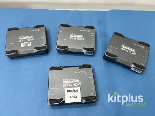 Blackmagic Design Mini Converter Heavy Duty SDI to HDMI, Supports up to 4K DCI, Serial No. 1835298