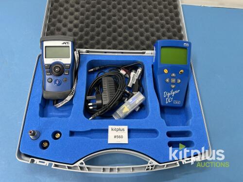 NTi Audio Digirator DR2 & Digilyzer DL1 Digital Audio Test Kit with Accessories