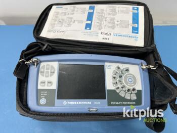 Rohde & Schwarz EFL340 Portable TV Test Receiver, 5.7" TFT Display, DVB-T2/DVB-T/DVB-H/DVB-C/DVB-S/DVB-S2 Support