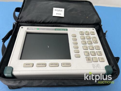 Anritsu MS2711D Spectrum Analyzer, 100 kHz&ndash;3.0 GHz, Portable, Serial #532175