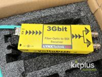 Lynx Technik yellobrik O RX 1802 MM SDI Fiber Receiver & SPG 1708 Sync Pulse Generator, SNs Included - 4