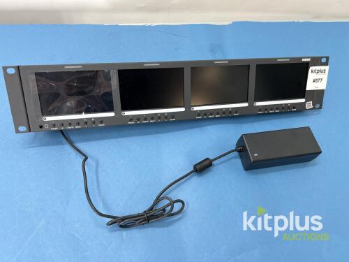 OSEE RMS4342N-3G 4-Channel 3G-SDI Rackmount Quad Multiviewer Monitor