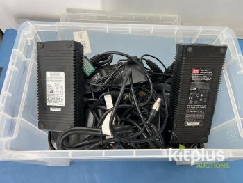 Mean Well GST280A15-RDS 15V 18.67A 280W Switching Power Supply & Five Power Unit, Multiple Cables