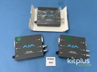 AJA ROI-DVI DVI to 3G-SDI Converter, Audio & USB, Model ROI-DVI, Serial KO415522