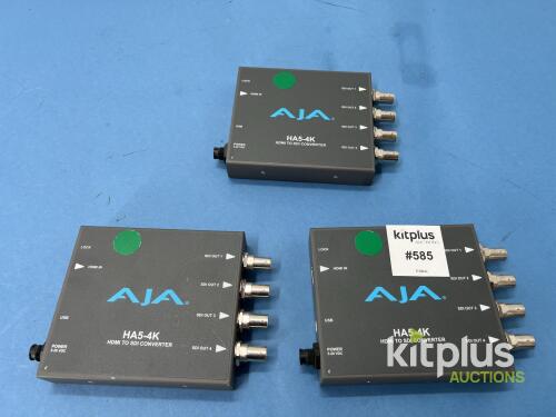 AJA HA5-4K HDMI to 4K SDI Converter, 4x 3G-SDI Outputs, Supports 4K/UltraHD up to 60 fps