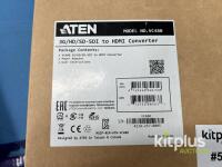 ATEN VC480 3G/HD/SD-SDI to HDMI Converter, BNC-to-HDMI, 1080p, Power Adapter, SN: A1JA-257-0005 - 3