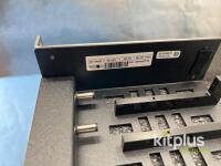 LYNX Technik AG yellobrik RFR 1000 1RU Rack Frame, 14 Slots, 12VDC Inputs, Redundant Power - 2
