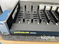 LYNX Technik AG yellobrik RFR 1000 1RU Rack Frame, 14 Slots, 12VDC Inputs, Redundant Power - 4