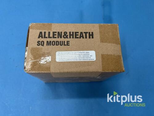 Allen & Heath SQ/AHM64 Dante V3 64x64 Audio Network Card, M-SQ-DANT64-AX, Serial MSD64X-1009029