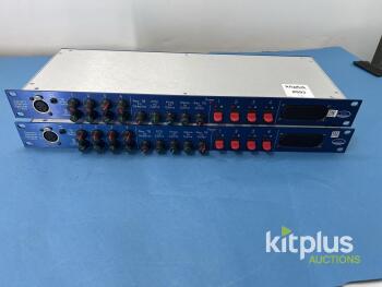 CTP Systems CT400 Camera Talkback Switcher, 4 Channels, 1U Rackmount, Serial Numbers 21440 & 21441