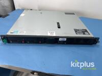 EVS Cerebrum. Based on HPE ProLiant DL20 Gen10 Rack Server, Intel Xeon E-2100/E-2200, 4 SFF Bays, 1U