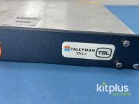 TSL TallyMan TM1+ Broadcast Tally Controller, 1U Rackmount, Dual Ethernet, 32 Relays, 64 GPIOs - 2