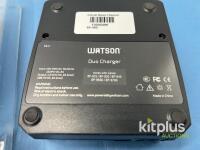 Watson Duo Charger for Canon BP-915 BP-930 BP-945 BP-970G, LCD, Dual Bay, AC/DC Power - 2