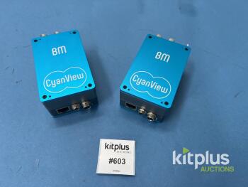 CyanView CY-CIO Camera Control Interface Boxes, PoE+, Serial/BNC, Pair, SN: 31-128 & 31-32