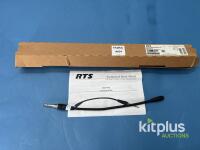 RTS MCP-90-12 12" Gooseneck Microphone, Cardioid, 100 Hz-15 kHz, 1/4" TRS Connector
