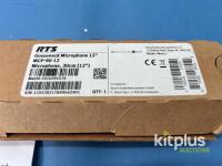 RTS MCP-90-12 12" Gooseneck Microphone, Cardioid, 100 Hz-15 kHz, 1/4" TRS Connector - 3