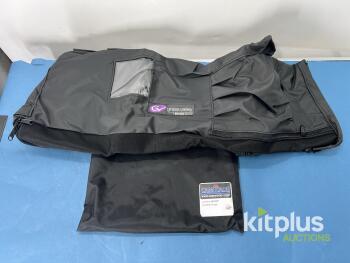 CamRade WS EFP Camera Rain Cover, Grass Valley Logo, Pro Broadcast Fit, with Carry Bag, Black