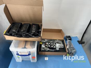 3x MEAN WELL GST160A48 48V 160W Power Adapters, Rose KVM Extender, Fan Kit, Cables Bundle