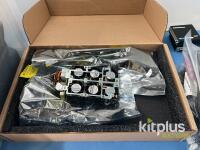 3x MEAN WELL GST160A48 48V 160W Power Adapters, Rose KVM Extender, Fan Kit, Cables Bundle - 3