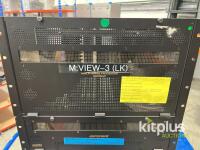 Evertz 500FR Routing Frames & M:VIEW-3 3000MVP Multiviewer, 128x128 SDI, Redundant PSU, Installed Cards - 2
