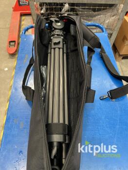 Camgear MARK 6 CF MS Carbon Fiber Tripod System, 75mm Bowl, Fluid Head, Bag, Spreader, Pan Bar