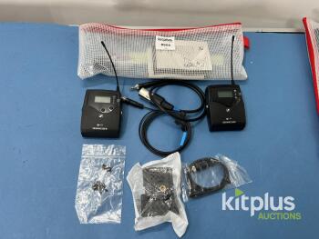 Sennheiser ew 500 G4 Wireless Bodypack System GBw 606-678 MHz, SK 500/EK 500, SNs 5140103072/3019