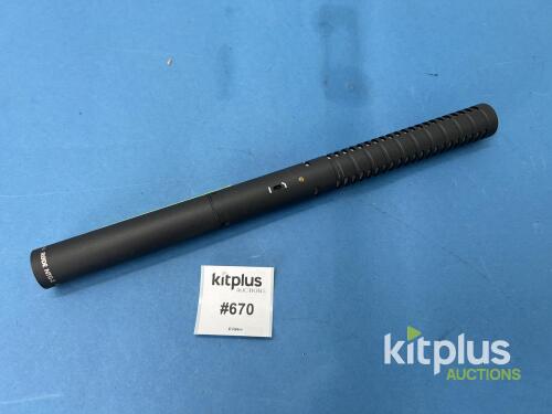 R&Oslash;DE NTG-2 Shotgun Microphone, Supercardioid, XLR, AA/Phantom Power, Serial 0265956