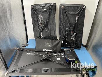 Fomex RollLite RL31M 150W & RL21M 75W Flexible LED Light Panel Kit w/ Controller & Accessories