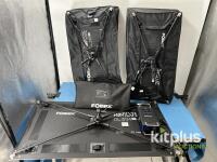Fomex RollLite RL31M 150W & RL21M 75W Flexible LED Light Panel Kit w/ Controller & Accessories