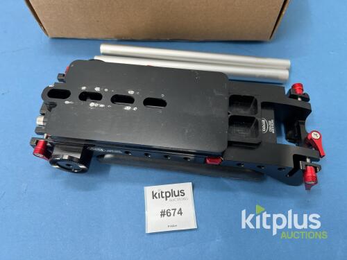 Vocas 0350-2200 Shoulder Base Plate with 15mm Rod Support for Sony PMW-F5/F55