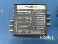 Blackmagic Design Mini Converter SDI to Analog, Set of 6, SD/HD, 12V, Model: SDI to Analog - 2