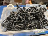 Mean Well GST220A24 24V 9.2A 220W Power Adapters with 4-pin DIN Plug and AC Cords &ndash; Lot of 5+ - 2