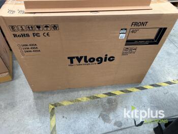 TVLogic LUM-430M2 43" UHD Multi-Format Broadcast Monitor, HDMI/SDI Input, IPS LCD, SN: LU430M2U0047