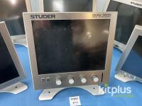 Studer OnAir 3000 Digital Mixing System with Compact SCore DSP Rack & 5 Touch Displays Inc. Studer 6-Channel Motorized Fader Module - 3