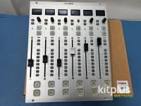 Studer OnAir 3000 Digital Mixing System with Compact SCore DSP Rack & 5 Touch Displays Inc. Studer 6-Channel Motorized Fader Module - 12