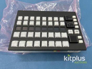 Grass Valley MAV-8Xpt-Del-FS Broadcast Video Switcher Panel, 200mm Width, 2 x RJ45 Ports