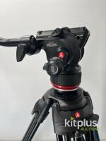 Manfrotto 504X Fluid Head Professional Video Tripod, 360&deg; Pan, 26.5 lb Max Load, Italy - 2