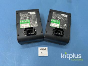Sony AC-941W AC Adapter 12V 2.5A 30W, Dual Lot, 2016, IEC Input, Serial #3005332/#3005284
