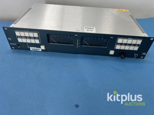 TSL AMU2-2MHD+ Audio Monitoring Unit with Dual Sifam Meters, HD/SD-SDI, AES/EBU, Analog Inputs