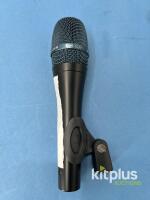 Sennheiser e965 Handheld Condenser Vocal Microphone, Dual-Pattern, XLR, w/ Mic Clip