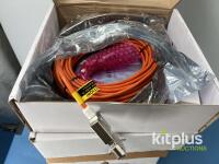 DVIGear DVI-2320-AOC-M 20m DVI-D Fiber Optic Cable, Supports 1920x1200 Resolution - 2