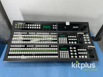 Ross Carbonite Black 2S Broadcast Video Switcher, 2 M/E, Control Panel, Frame & Power Supplies