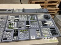 Sony CCP-8000 Broadcast Video Switcher Control Panel System w/ MKS-8011A Menu Panel & Rack Units - 3