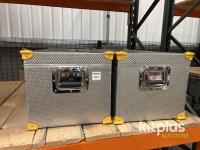 Case Design Heavy-Duty Aluminum Flight Case, 32"x16"x16", Reinforced Corners, Asset #804