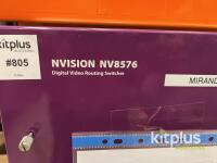 Miranda NVISION NV8576 & NV8280 288x288 3G/HD-SDI Digital Routing Switchers with Cards - 2