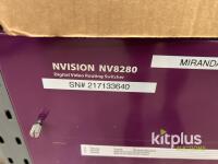 Miranda NVISION NV8576 & NV8280 288x288 3G/HD-SDI Digital Routing Switchers with Cards - 3