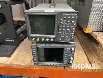 Tektronix WFM 601A and WFM 7120 SDI Video Waveform Monitors, Analog/Digital Inputs, CRT & LCD