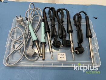 Weller W 61 Soldering Irons 230V 60W EU Plug, Mixed Tip Types, Made in Mexico, 11-2021