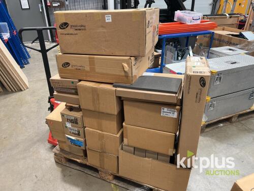 Grass Valley OEM Broadcast Parts Lot - Mount Block, Sunhood, Cable, Sealed, Multiple Models